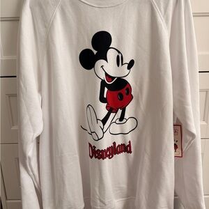 Disney Red and White Tag with Logo